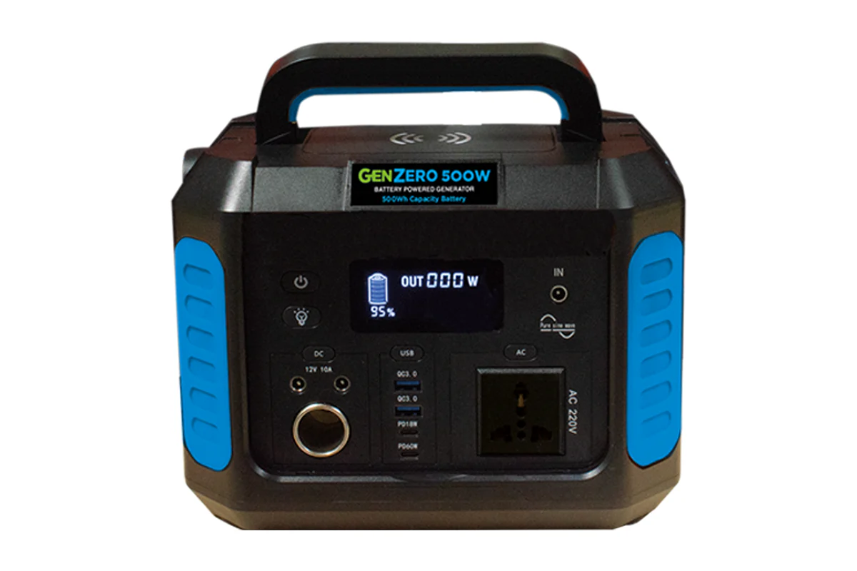 GenZero 500 Portable Power Station - 500Wh | 500W - Image 3