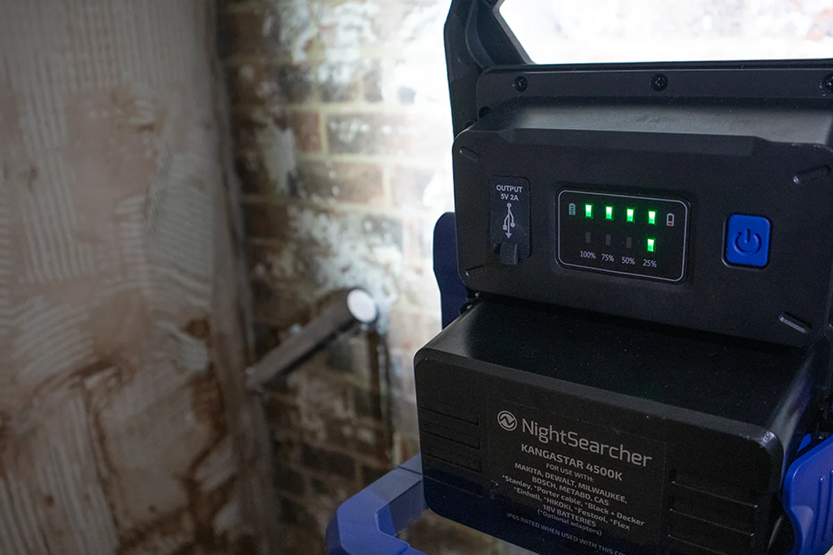 KangaStar 4.5K | 4500 Lumens | Powertool Battery Work light - Image 9