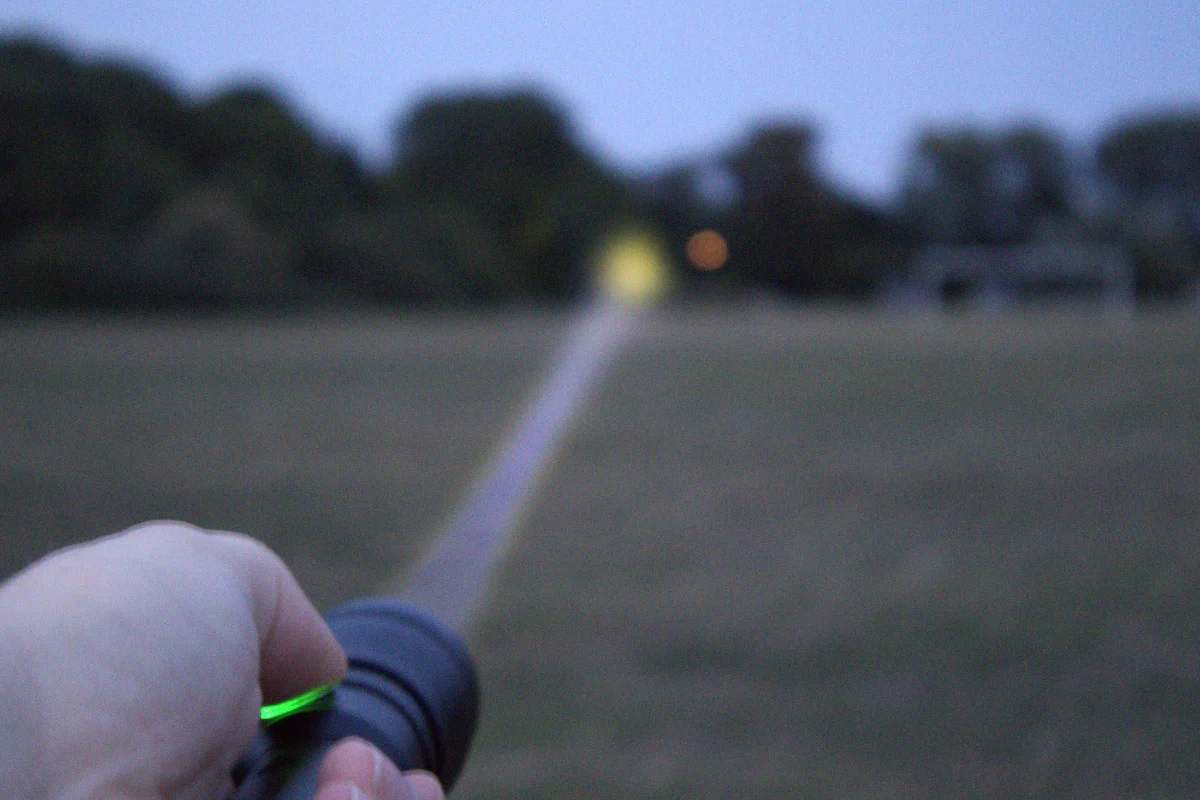 Laser-Tron | 250 Lumens | Rechargeable LEP Zoom Flashlight - Image 2