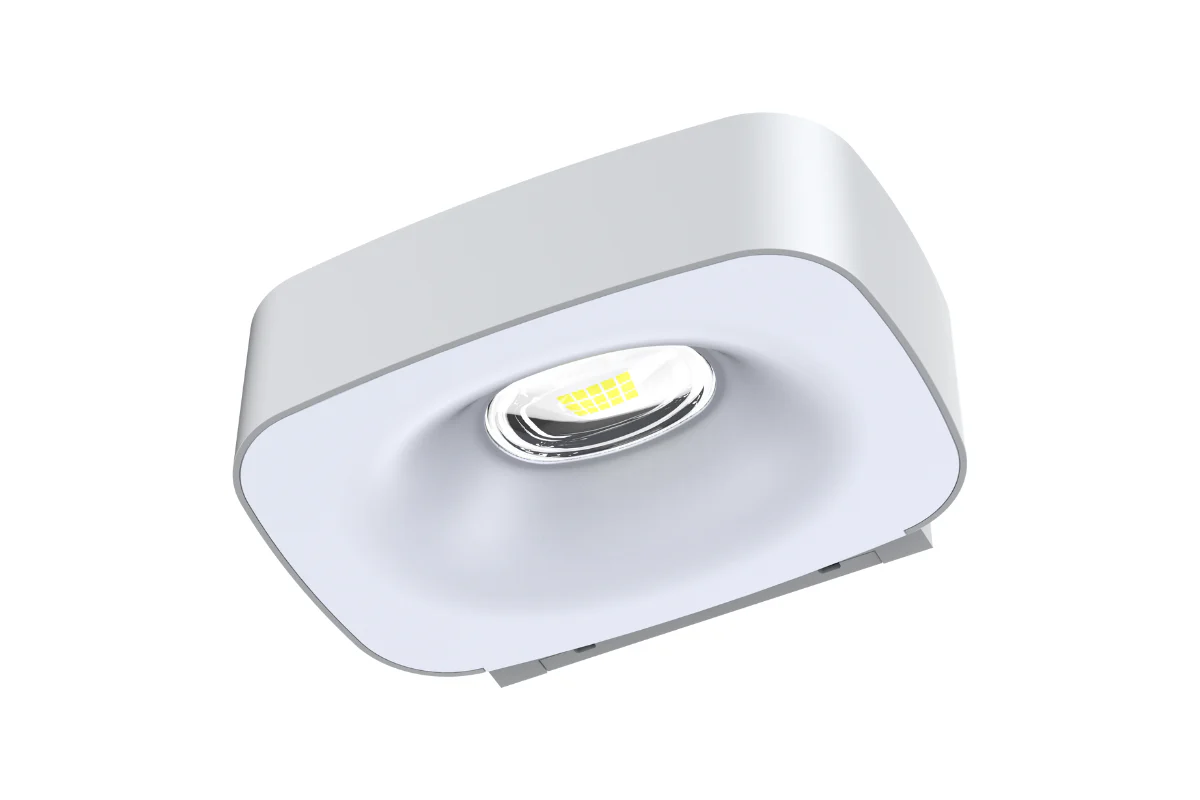 NexSun Aurora | 700 Lumens | White Up & Down Modern Solar Wall Light - Image 4