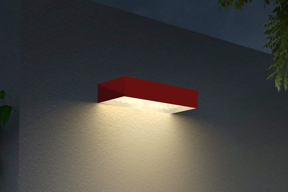 NexSun Brick (Set of 2/4) | 900 Lumens | Decorative Solar PIR Wall Light - Image 12