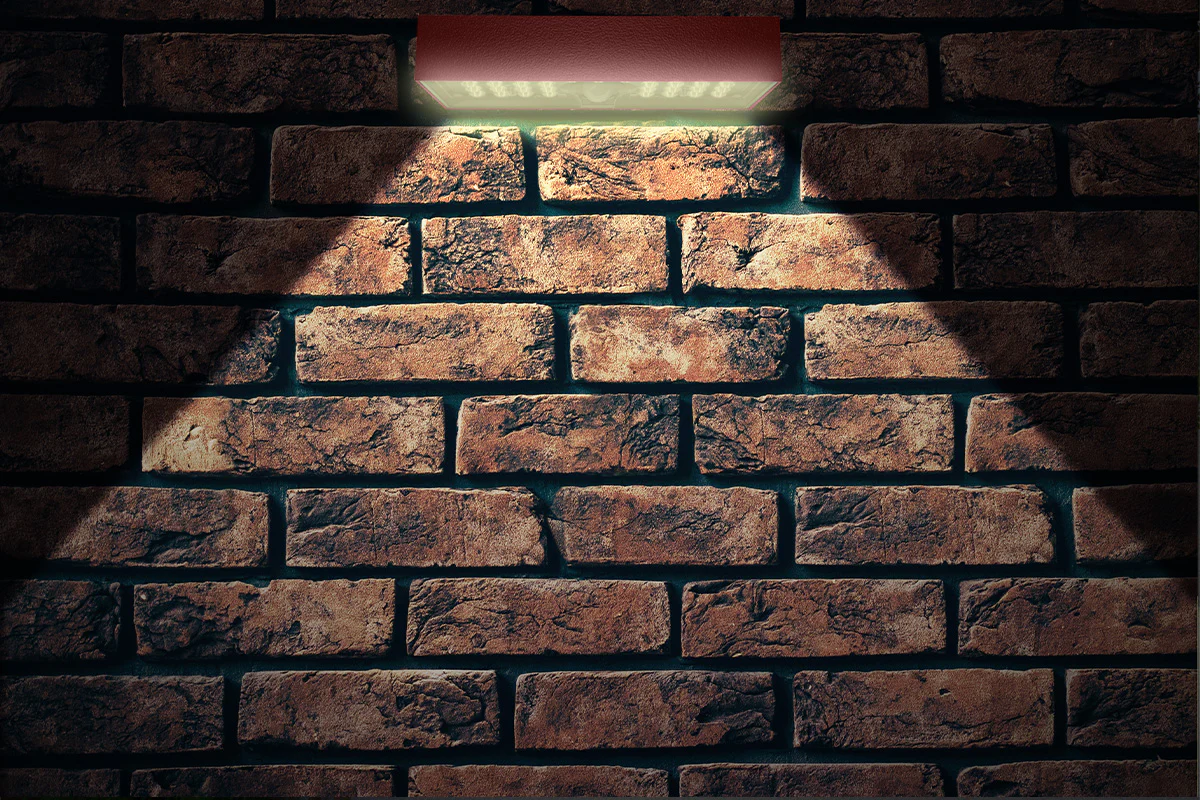 NexSun Brick (Set of 2/4) | 900 Lumens | Decorative Solar PIR Wall Light - Image 14