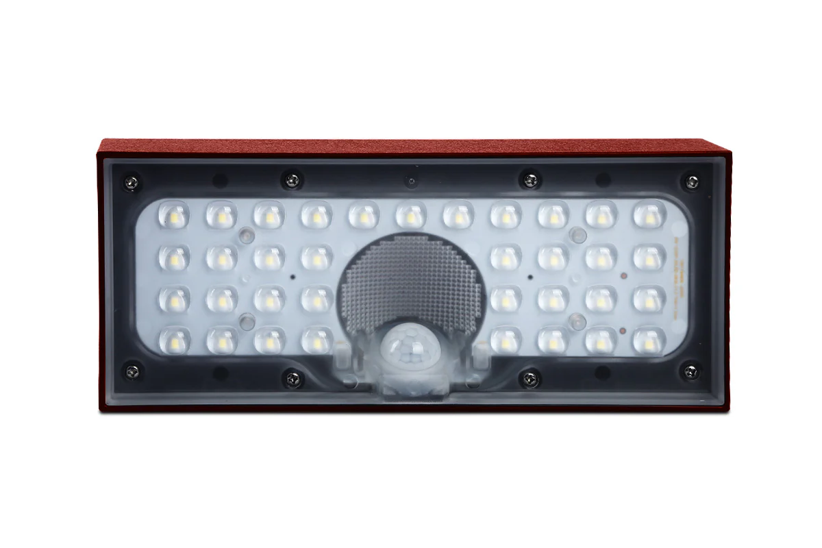 NexSun Brick (Set of 2/4) | 900 Lumens | Decorative Solar PIR Wall Light - Image 8