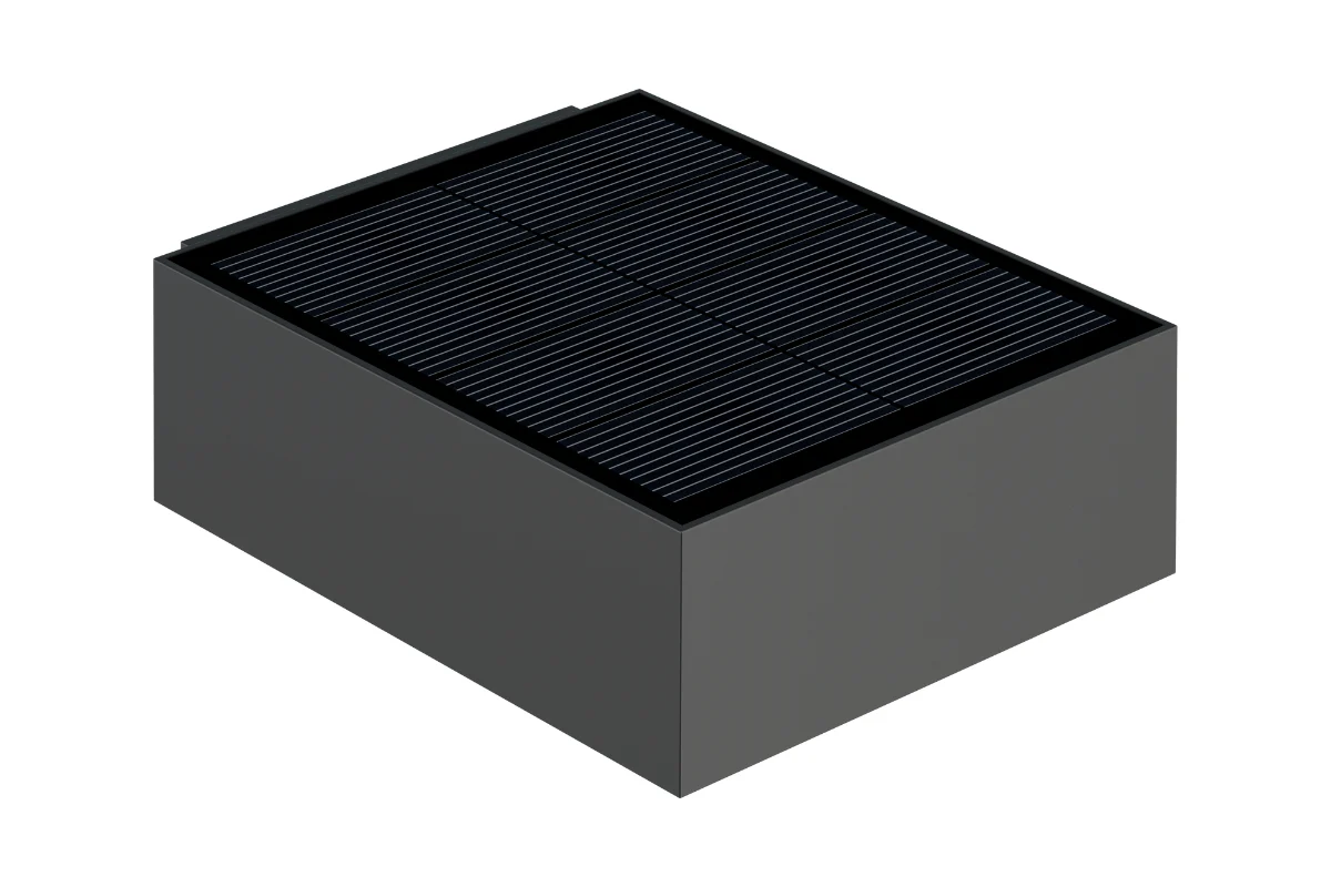 NexSun Ember | 1000 Lumens | Square Modern Solar Wall Light - Image 7