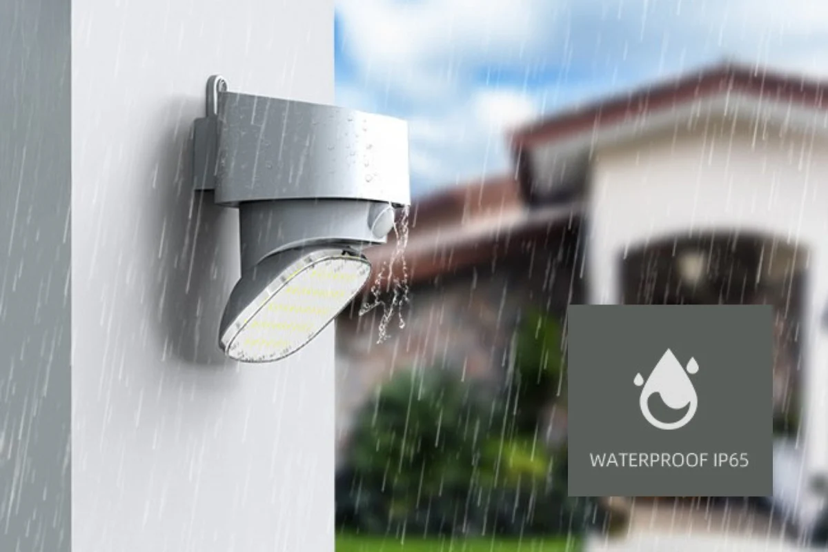 NexSun Nautilus | 2000 Lumens | Tilt & Rotatable Solar Wall Light with PIR Sensor - Image 6