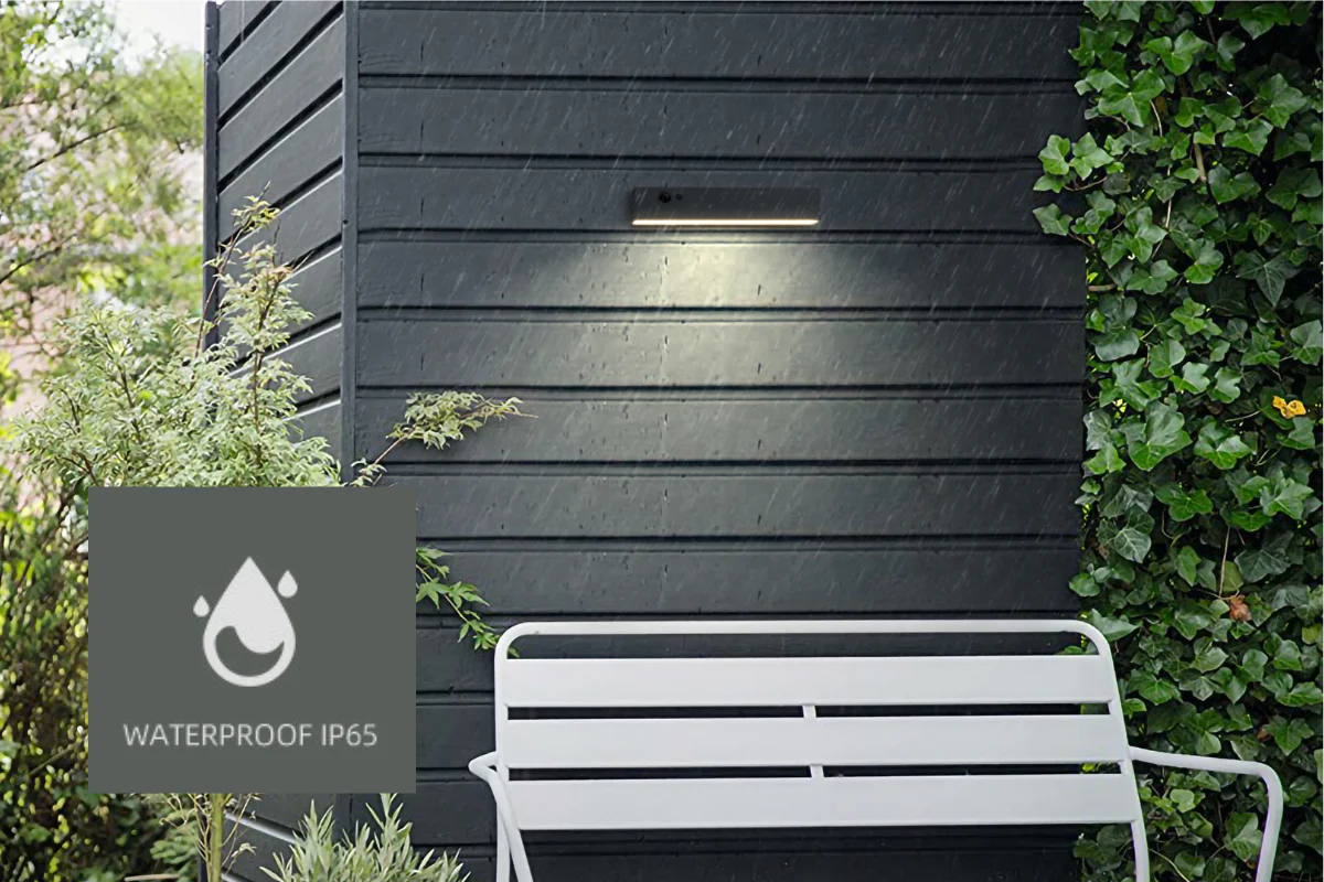 NexSun Solstice | 1000 Lumens | Modern Linear Solar Wall Light - Image 5