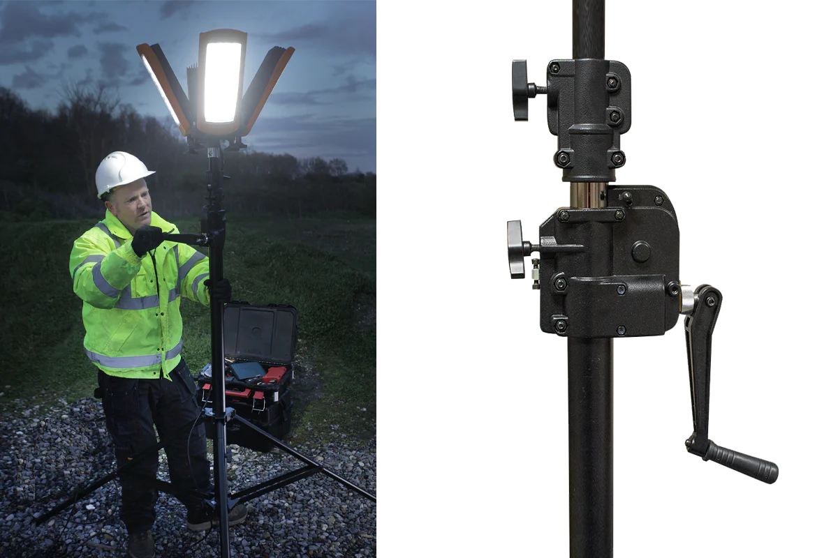 StratoStar | 120000 Lumens | 18Ah | Rechargeable Tower Floodlight - Image 14