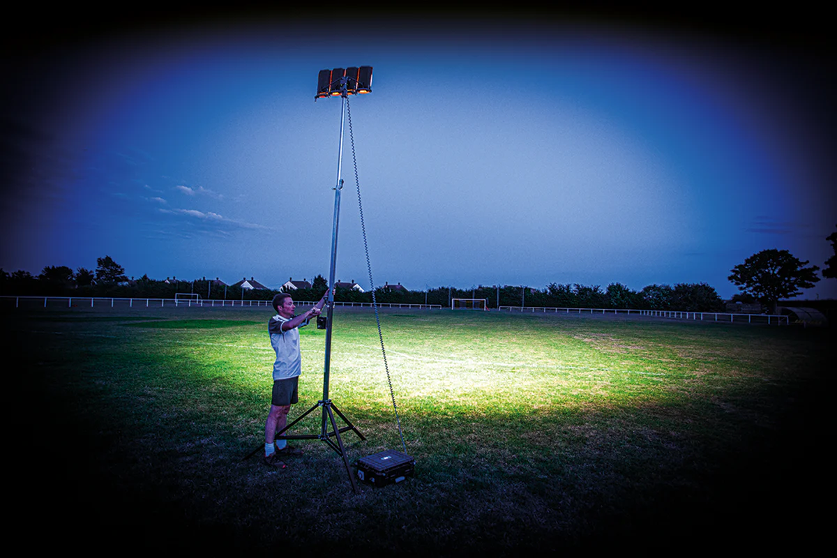 StratoStar | 120000 Lumens | 18Ah | Rechargeable Tower Floodlight - Image 11