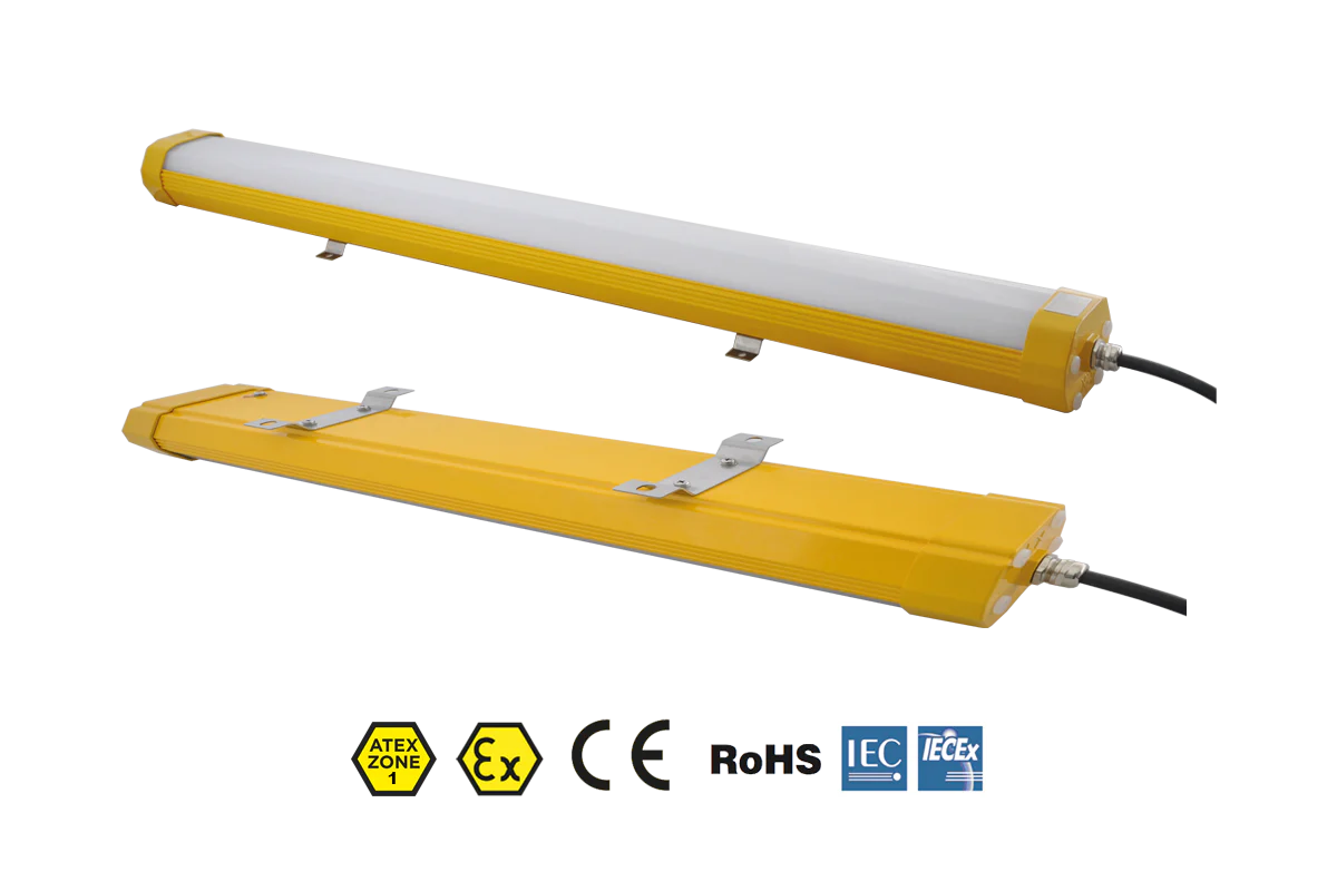 Titan Linear | 7380 Lumens | Zone 1 | ATEX AC Linear Light