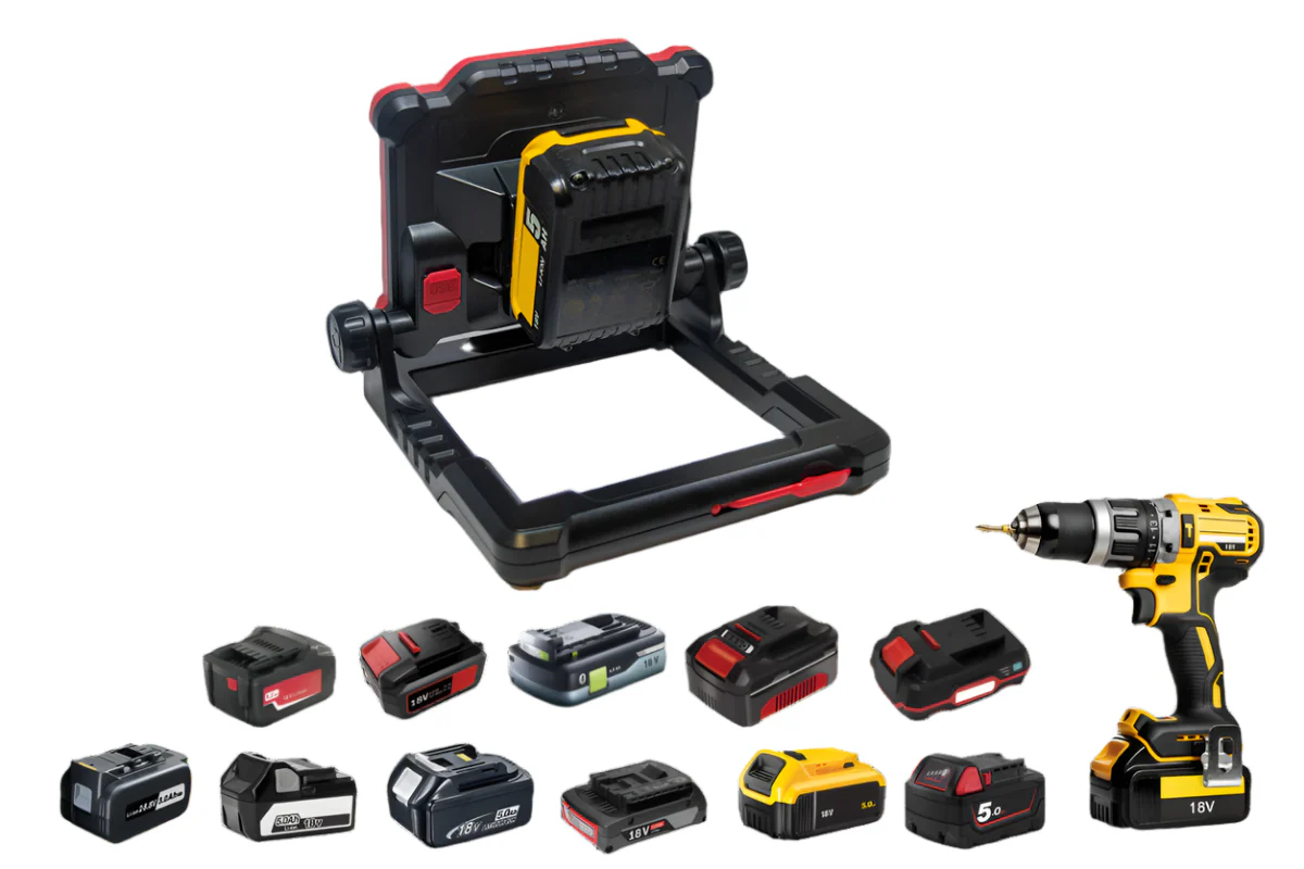 WorkStar Connect | 3000 Lumens | Powertool Battery Work light - Image 3