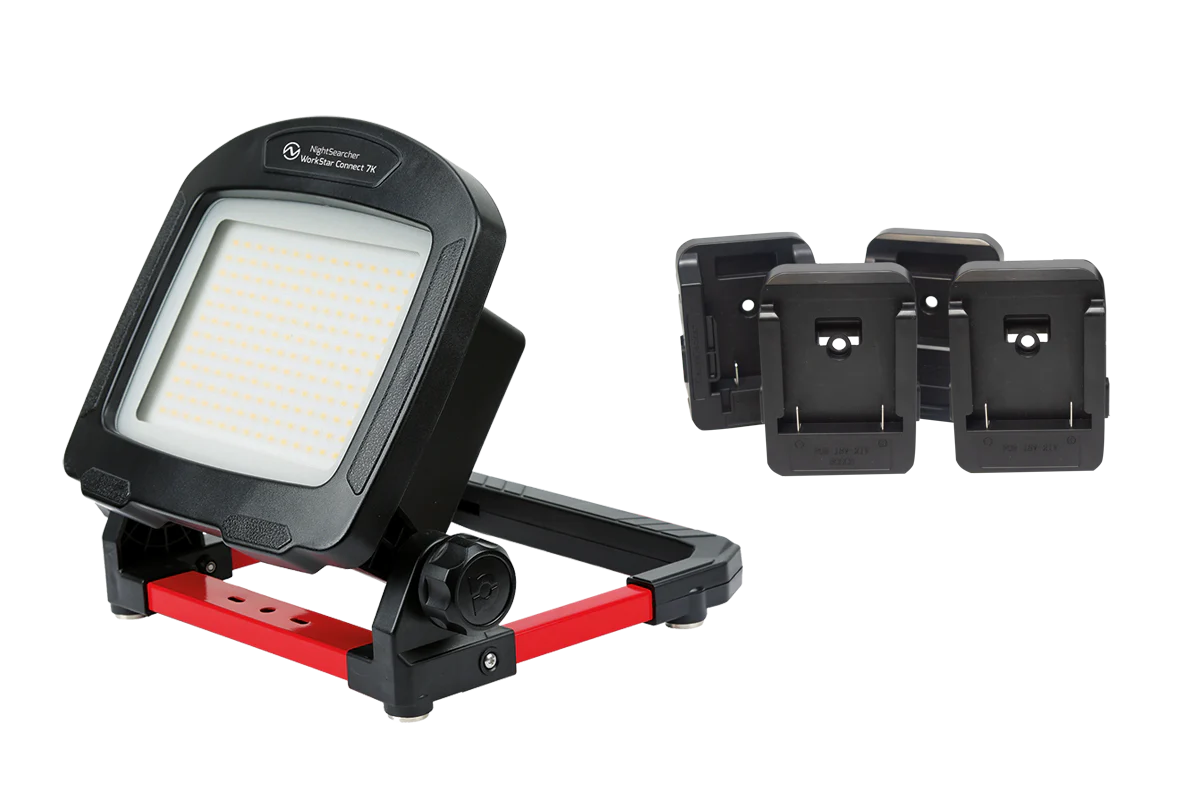 WorkStar Connect 7K | 7000 Lumens | Power Tool Battery Work Light - Image 3